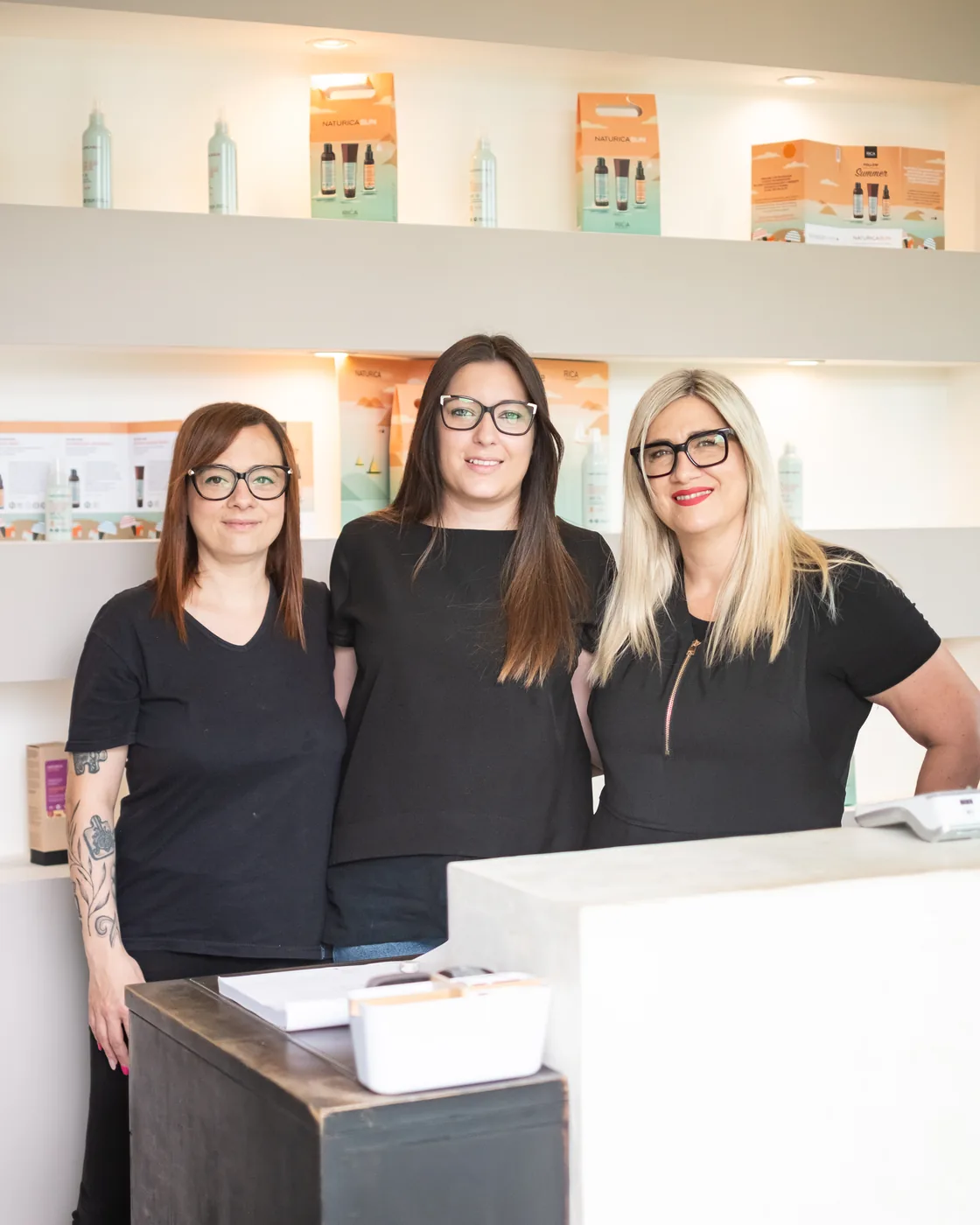 Il team dell'atelier